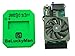 Bitcoins Miner NerdQaxe++ 4.8TH/s ASIC Miner & Crypto Miner - Solo Miner for BTC, 2.4Gwifi,Open-Source,SHA-256, Low Power 98W, Silent Home Mining with Bitaxe Technology (Green)