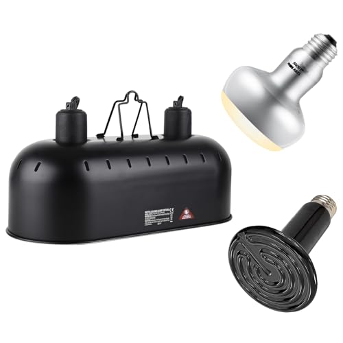 DXOPHIEX Dual Heat Lamp Fixture