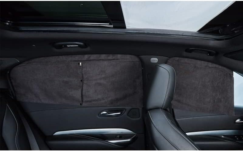 Tendine parasole per finestrini auto Tendina parasole per finestrino auto per Hatchback 2011-2018, traspirante, per la privacy, con protezione UV, ventosa magnetica, 4 pezzi