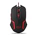 Produktbild Esperanza Apache Gaming Optische Maus (6 Tasten, USB-Kabel), Rot