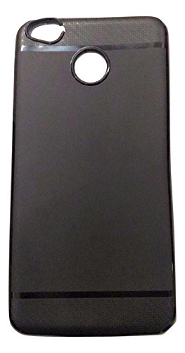 TIGERIFYLogo-Cut Full Protection Back Cover Case (JET BLACK COLOUR) For FOR Redmi 4