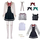 YRORX Alisa Cosplay Uniform Mikhailovna Kujou Cosplay Full Set(Costume,XL)