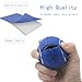Precut Tennis Balls for Walkers 4 PCS Walker Tennis Ball for Furniture Legs and Floor Protection Heavy Duty Long Lasting Felt Pad Glide,Fit Most Walkers (Dark Blue)