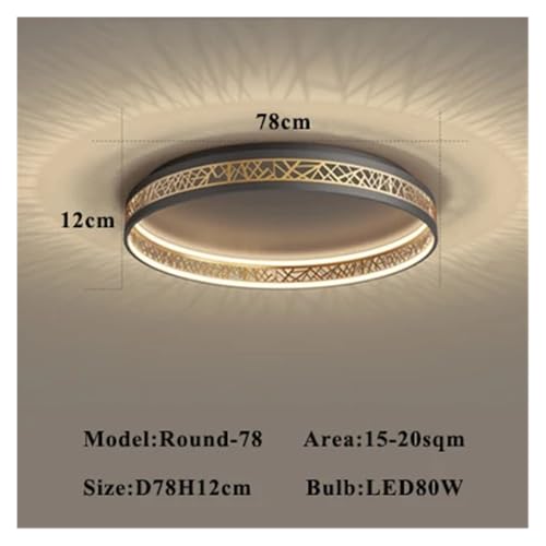 Lustre à intensité variable moderne LED suspension noire 3 lumières - 2