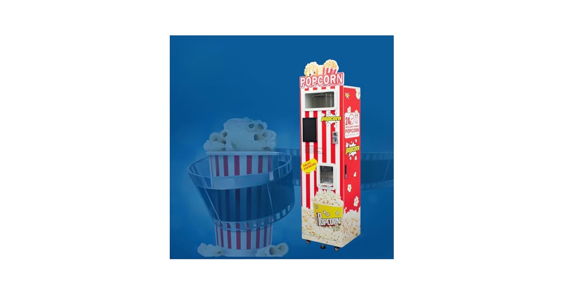 VaVa「Blue Popcorn」CREATIVE DRUG STORE Crav'n Flavor Blue Raspberry White Lime Red Cherry Frozen
