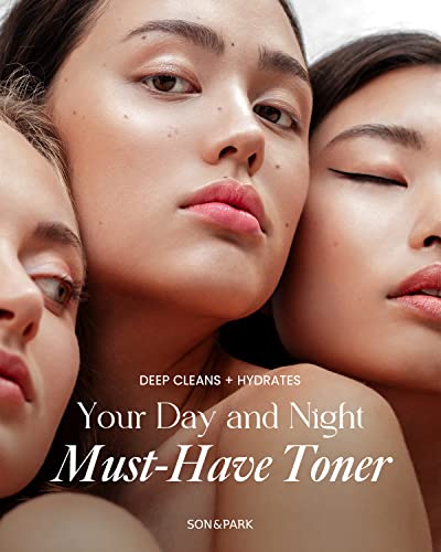 Son&Park Beauty Water 340Ml (11.49 Fl. Oz) | Multi-Purpose Toner For Oil Control Hydrating Exfoliating Skincare Daily Cleansing Booster With Rose Water Witch Hazel Lavender Oil #TOP1