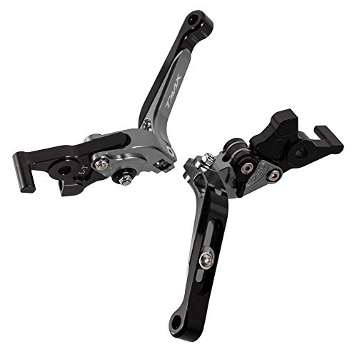 Set Leva Freno e Frizione Moto Pieghevoli Maniglie...