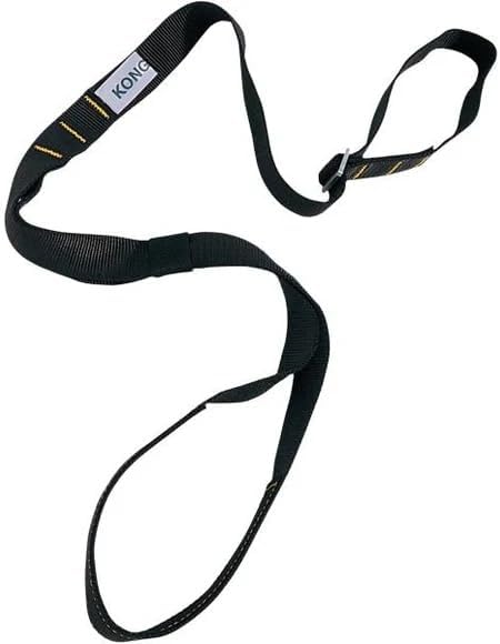 Kong Italy Sling Ascender – Adjustable Pedal for Rope Access and Aid Climbing – Lightweight Polyamide Foot Sling for Mountaineering and Rescue