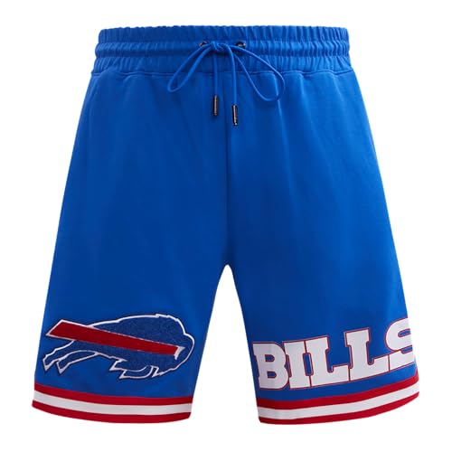 Pro Standard Mens NFL Buffalo Bills Classic Chenille Athletic Short Royal Blue L