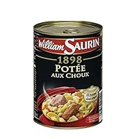 - Plat cuisiné prêt à consommer de qualité - Recette traditionnelle de potée aux choux - Ingrédients de première qualité : porc et saucisse de porc fumée - Facile à réchauffer au micro-ondes ou à la casserole - Conditionné dans une conserve pour une ...