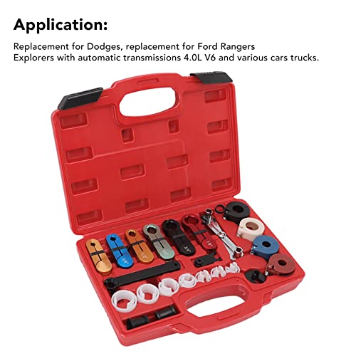 Aramox Conjunto de ferramentas de desconexão rápida, kit de desconexão de linha de ar condicionado,