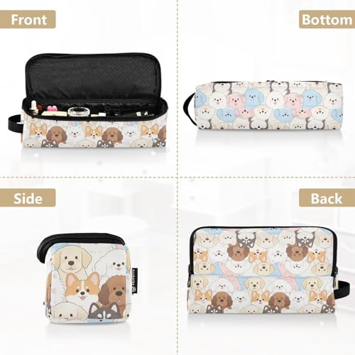Bolsa de viaje para herramientas de cabello para mujeres con estera resistente al calor, soporte para planchas y rizadores, organizador portátil para planchas de pelo y rizadores miniatura 5