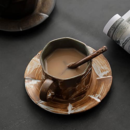 Tasse à thé de l'après-midi émaillée pour éviter les taches de café sur le bureau - 6