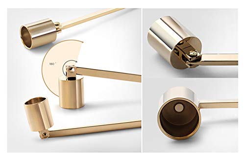 Candle Snuffer, Candlesnuffers Wick Snuffer Candle Extinguisher Accessory For Putting Out Extinguish Candle Wicks Flame Safely, Black #TOP2