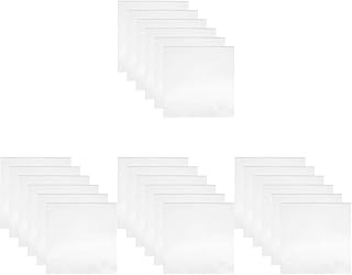 Homoyoyo 120 Peças Saco De Proteção De Registro Mangas De Registro Saco De Registro De Vinil Protetor Externo Sacos De Armazenamento De Plástico Revestimento Transparente Invólucro De