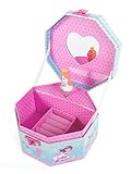 Hot Focus Musical Girls Jewelry Box - Mermaid Music Jewel Storage Box - Plays Beethoven's Für Elise