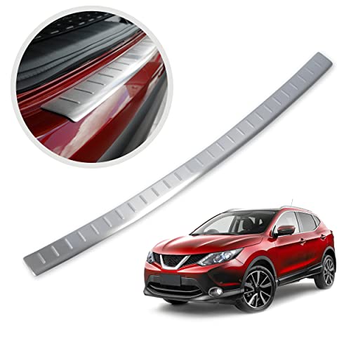 Protection de pare-chocs Nissan Qashqai J11 en acier inox brossé élégant