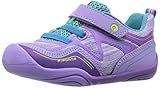 pediped Baby-Girl's Force First Walker Shoe, Lavender, 20 Child EU Toddler (5 US)