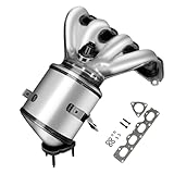 FortunaFlow Catalytic Converter Compatible with Chevy Cruze 2011 2012 2013 2014 2015 2016 1.8L,Sonic 2012 2013 2014 1.8L,Front,Replace 16657(EPA Compliant high flow standard)