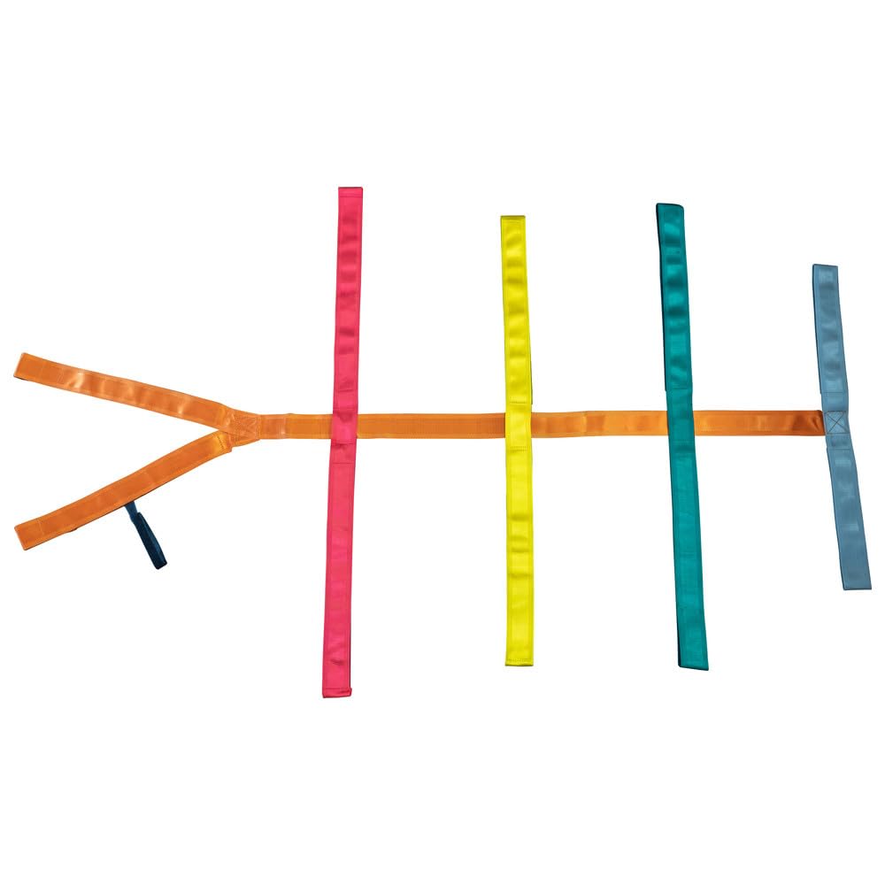Dönges Gurtsystem Spiderstrap Neo (Spineboard Patientengurt Immobilisierung Fixierung Patientenfixiersystem Patientengurte 201036 RQTGS1040), für alle Spineboards geeignet