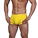 TADUANO Men's Underwear Boxer Trunk Low Rise Sexy Fashion Short Comfortable Sport Underpants(XL,Yellow)