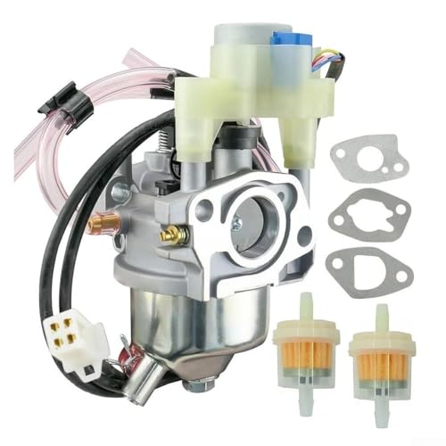 Eawfgtuw Kit de carburador de motor pequeño de repuesto 16100-ZL0-D66 compatible con EU3000is BE74D Inverter Generator Parts y para Predator 3500