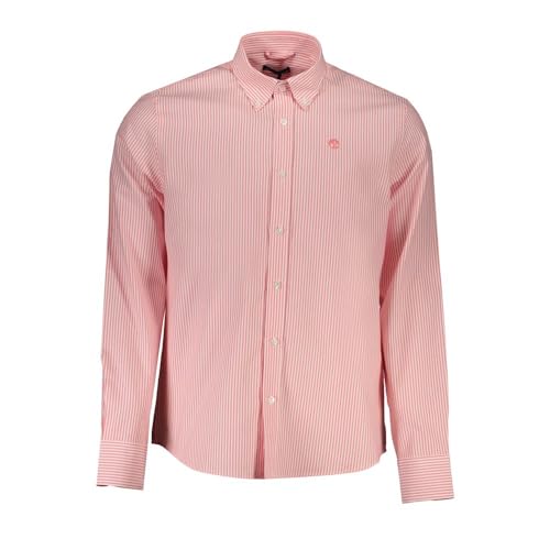 Chemise homme coton rose North Sails | Vêtement casual chic décontracté