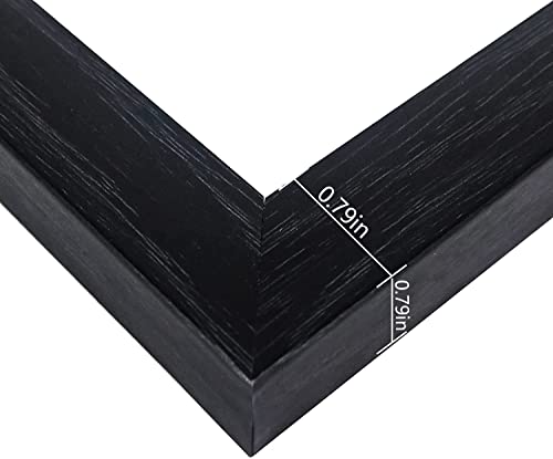 Comtraker School Year Picture Frame K-12 Solid Wood Frames 13 Opening Collage Photo Black Frame White Mat For Wall Hanging And Table Top Display Kindergarten To 12Th Grade High School Graduation #TOP6