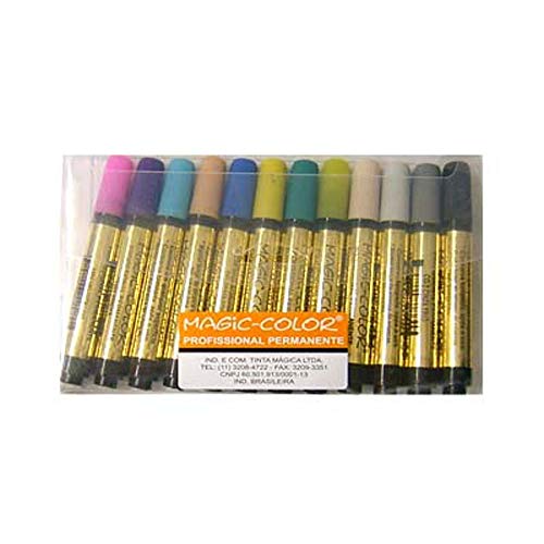 Estojo Magic Color 12 Cores Intermediária II 643