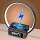 LED Wecker Fuqiduo Nachttischlampe mit Touch Control und Wireless Charger