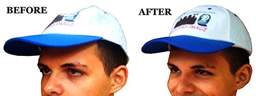 Shapers Image 3 pcs Baseball Crown Shaper Inserts for Low Profile Fitted & Snapback Caps, Washable Reusable Sports Hat Liner Gray One Size