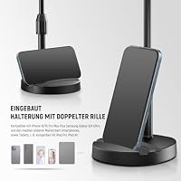 NEEWER Basics 5"/13 cm Tisch Ringlicht mit Ständer, 10 W LED, Schwarz BR60 – Ansicht 7