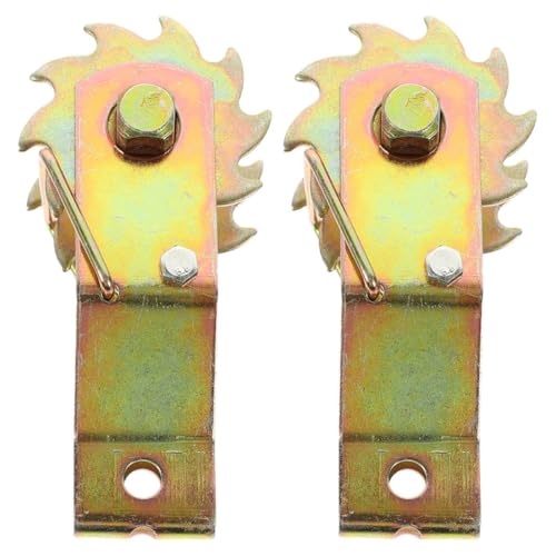 HOODANCOS Tensores de Alambre de Acero de Alta Resistencia Engranaje, Juego de 2 Piezas para Tensar Cables en Invernaderos y Decoración Exterior, Herramienta Profesional para Fijación