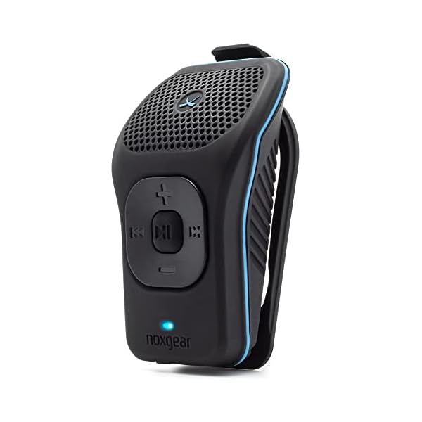 noxgear 39g Wearable Waterproof Bluetooth Speaker - Magnetic Clip-On Wireless Portable Bluetooth Speakers - Up to 12…