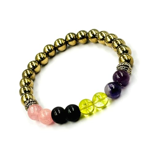 Image of Certified Crystal Bracelet | 8mm Beads | Stretchable Healing Bracelet | Bracelets for Men and Women |