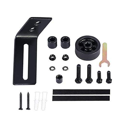 WANGCL Floor Guide 1Pack Barn Door Guide Sliding Door Floor Guide Bottom Adjustable Stay Roller with 8 Setup Options - Image 4