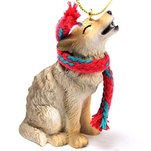 Loup Ornement Timber idée cadeau idéale pour passionnés de nature et animaux sauvages