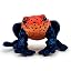 Poison Dart Frog Red / Black