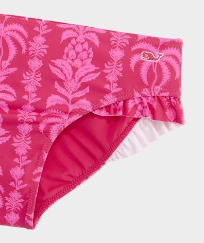 Image of vineyard vines Girls' Girls' Ruffle High Neck Bikini