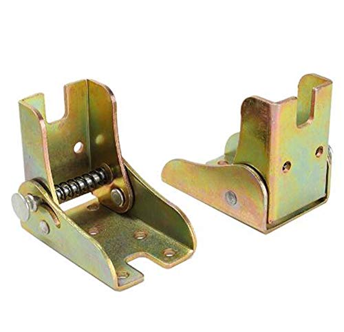 4 Pack Folding Bracket-Self-Locking Hinge-Leg Fittings and Angle Braces-for Folding Legs ï¼Œ Folding Worktables ï¼ŒKitchen Folding Table Extensions ï¼Œ Laundry Garage ï¼ŒBoats ï¼Œ Beds ï¼Œ Tables ï¼ŒFurniture
