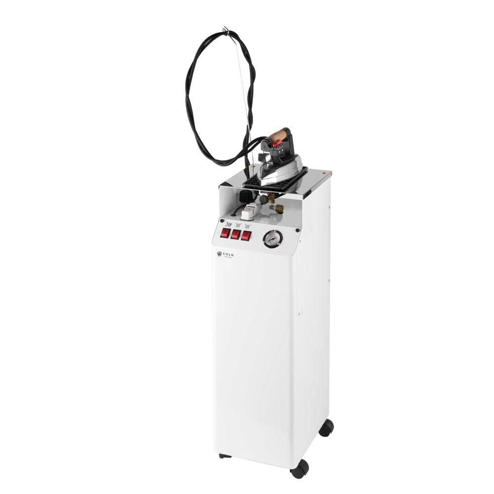 EOLO Ferro da Stiro AV01F RA V5 Professionale Ricarica Automatica con Paravapore Stiro Verticale Orizzontale Caldaia in Rame Doppia Resistenza Anticalcare Made in Italy Garanzia 5 Anni A++