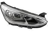 Scheinwerfer Halogen rechts passend für Ford Focus 01/18 - mit LWR TFL LED chrom