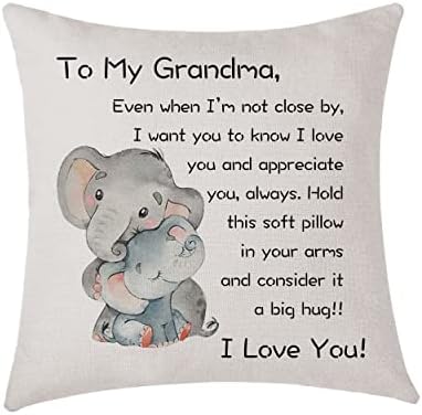 Mum Gifts From Daughter Son Cushion Cover Throw Pillow Cover Gift To Mummy Mother's Day Birthday (Mummy)
