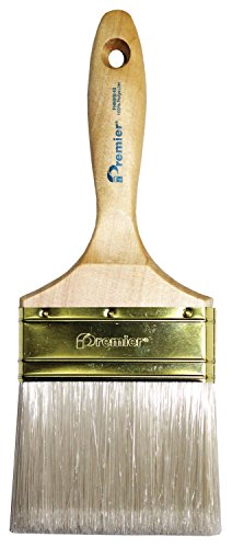 Premier 4" Stain Brush 100% Polyester with Wood Handle, Farm-Home-Ranch, FHR00143