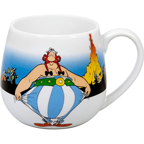 Könitz Astérix Tasse à café en porcelaine Motif Obelix 13,2 x 8,2 x 9,7 cm