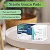 4x4 Gauze Pads, Sterile, and Individually Wrapped - 50 Pieces of Non Stick Gauze Pads for Wound Care - 12 Ply Gauze for Dressing, Cleaning, Cushioning, and Packing Wounds #2