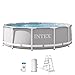 Intex 26716NP – Piscina Fuori Terra Prisma Frame Rotonda, Pompa Filtro 2006...