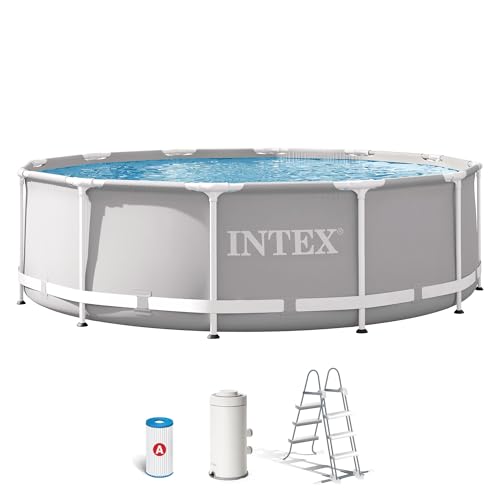 Intex 26716NP - Piscina redonda desmontable intex prisma frame 366x99 cm con depuradora