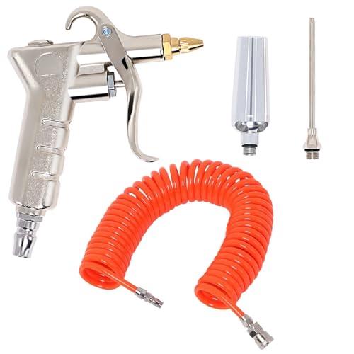 Ligefoy エアダスター エアブローガン と エアーホース 組み合わせ...