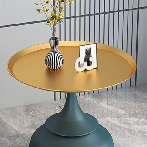 Table d'appoint ronde gain de place pour canapé et chevet - 3